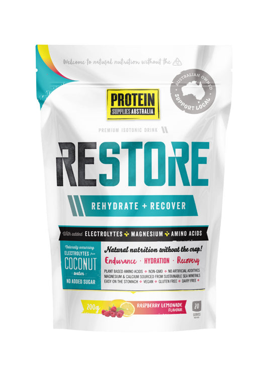 Protein Supplies Restore Raspberry Lemonade 200g