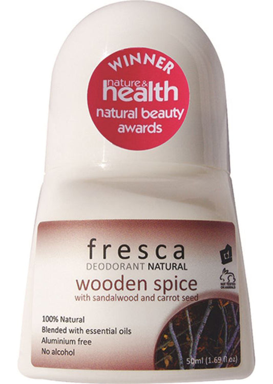 Fresca Natural Deodorant Wooden Spice 50ml