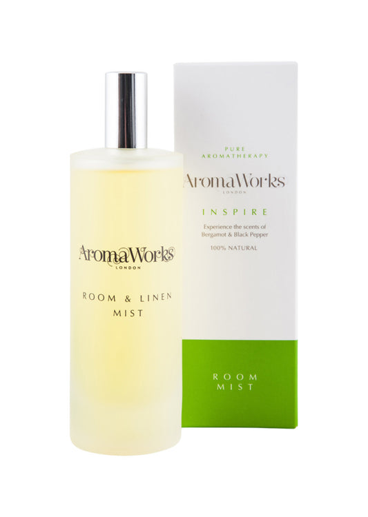 AromaWorks Room and Linen Mist Inspire 100ml