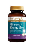 Herbs Of Gold Ginseng 4 Energy Gold 60t