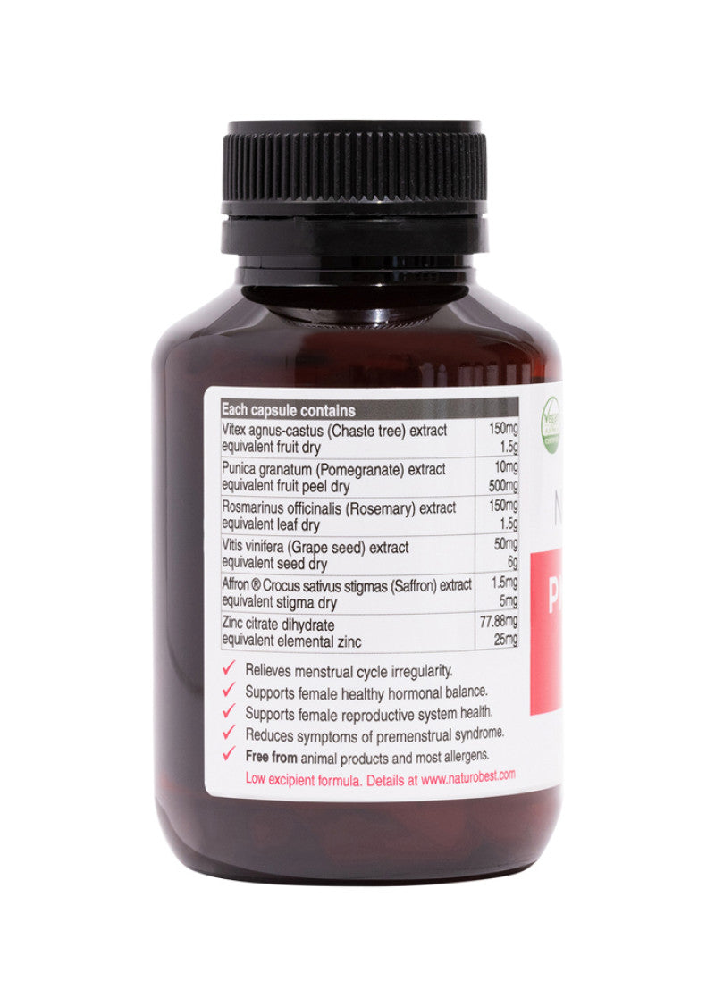 NaturoBest PMS Support and Antioxidant 60c