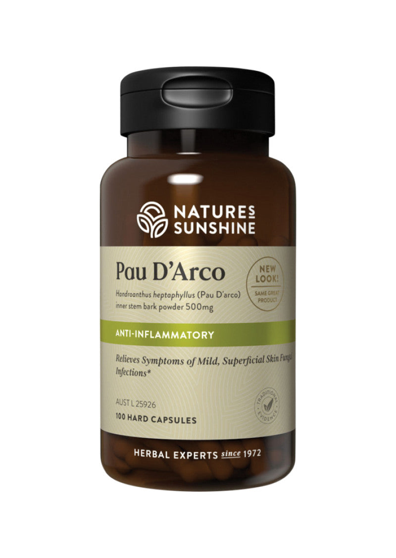 Nature's Sunshine Pau D'Arco 500mg 100c