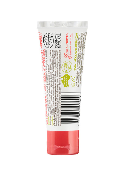 Jack N' Jill Natural Calendula Toothpaste Strawberry 50g