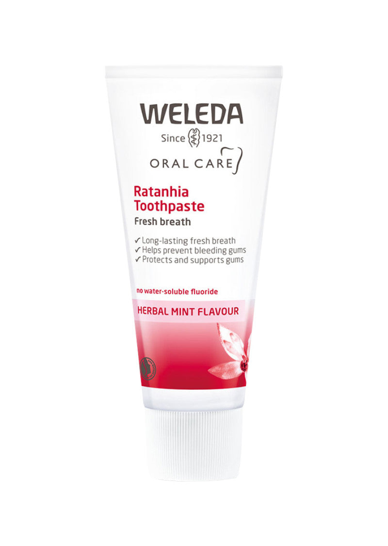 Weleda Oral Care Toothpaste Ratanhia (Herbal Mint) 75ml