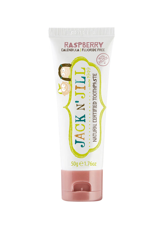 Jack N' Jill Natural Calendula Toothpaste Raspberry 50g