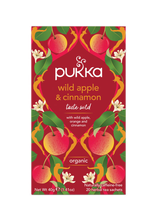 Pukka Org Wild Apple And Cinnamon X 20 Tea Bags