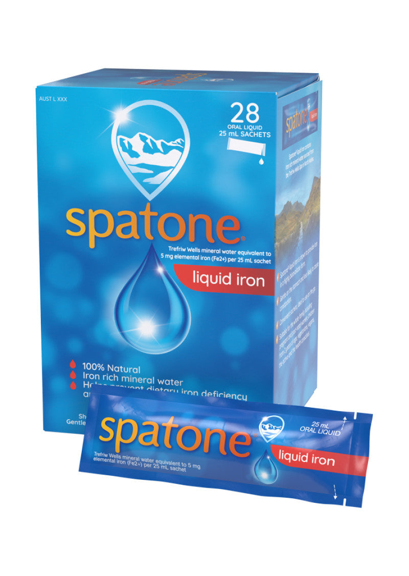 Spatone Liquid Iron Supplement Sachets 25ml x 28 Pack