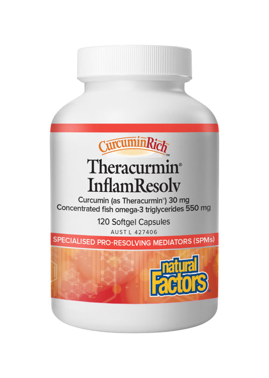 Natural Factors Theracurmin Inflamresolv 120c