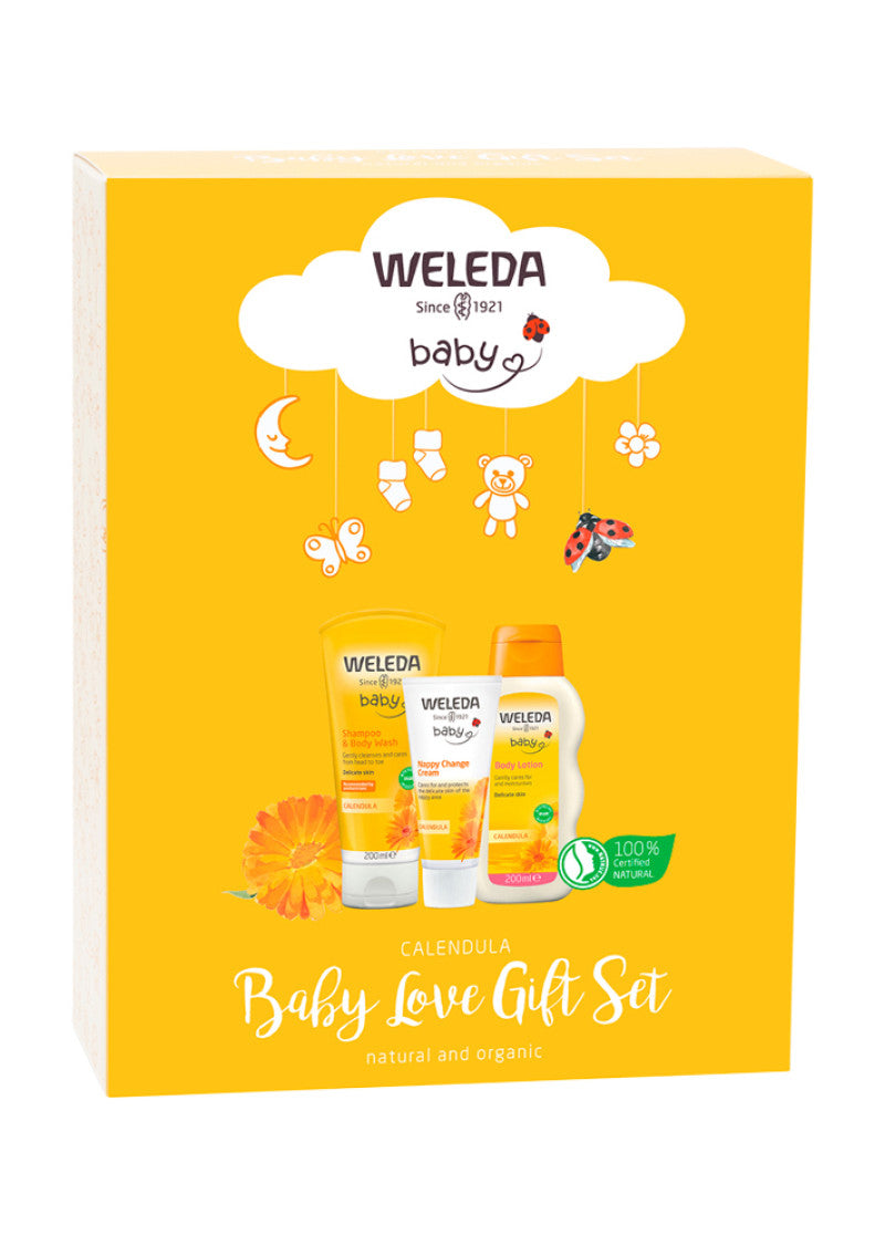 Weleda Baby Love Gift Set Calendula x 3 Pack