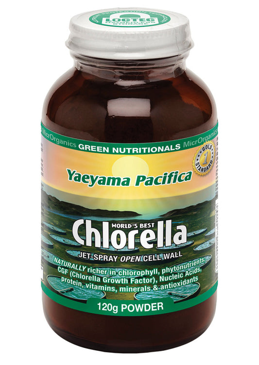 Green Nutritionals Chlorella Yaeyama Pacifica Powder 120g