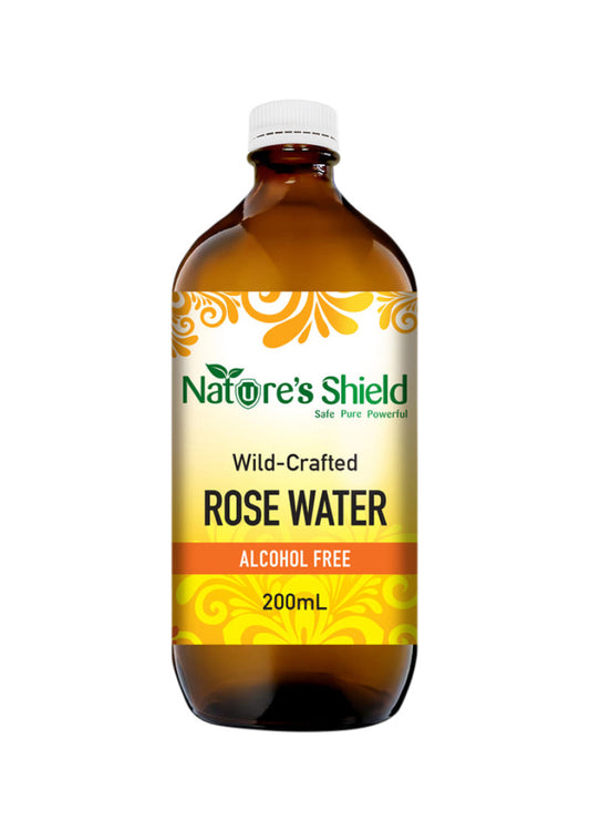 Nature's Shield Wild Crafted Rose Water 200ml