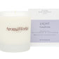 AromaWorks Light Candle Petitgrain and Lavender Medium 220g