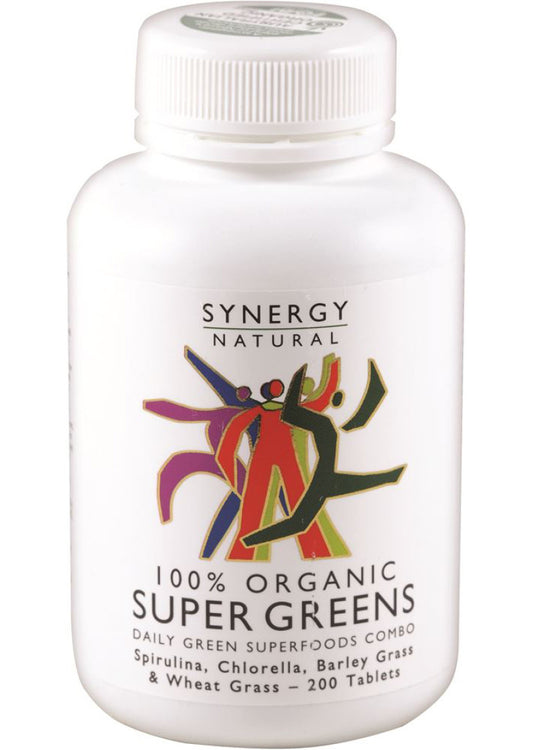 Synergy Natural Organic Super Greens 200t