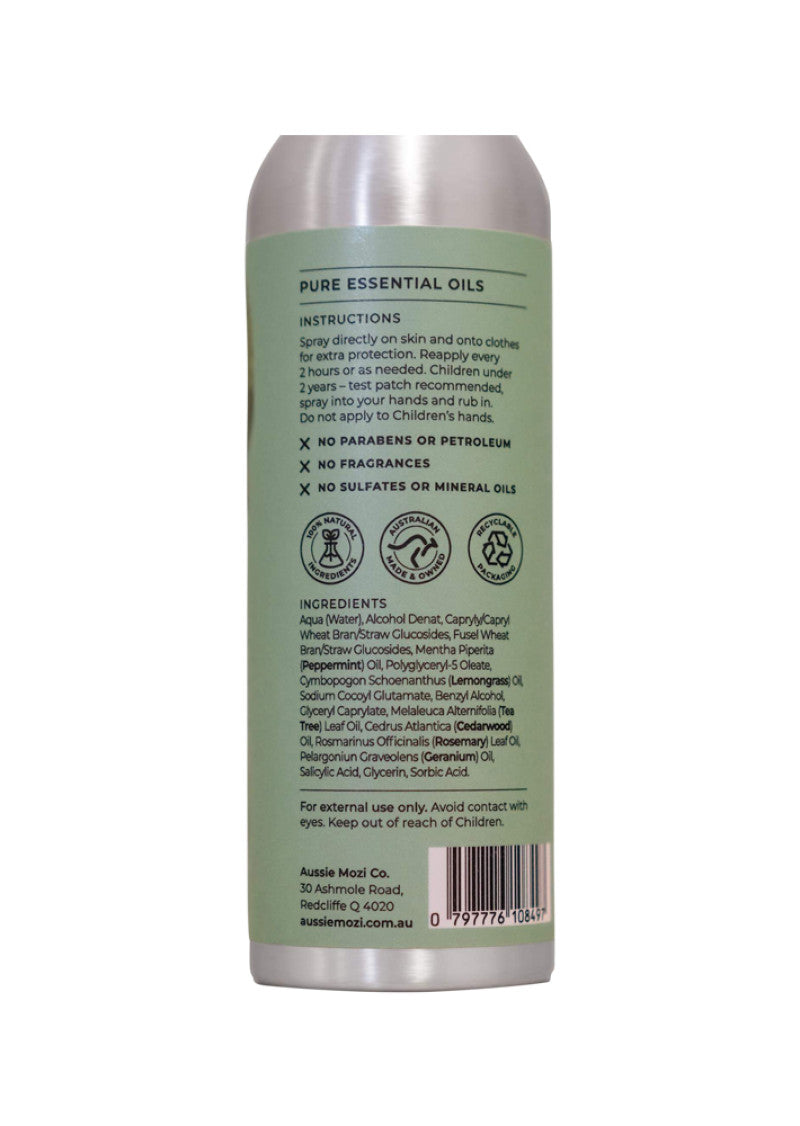 Aussie Mozi Co Natural Outdoor Spray 150ml