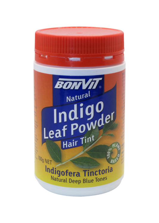 Bonvit Hair Tint Indigo Leaf Powder Indigofera Tinctoria 100g