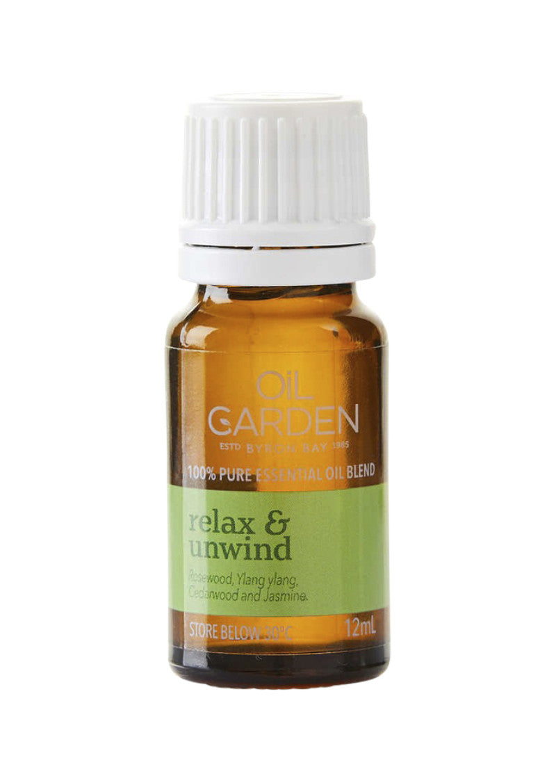 Oil Garden Essential Oil Blend Relax And Unwind 12ml