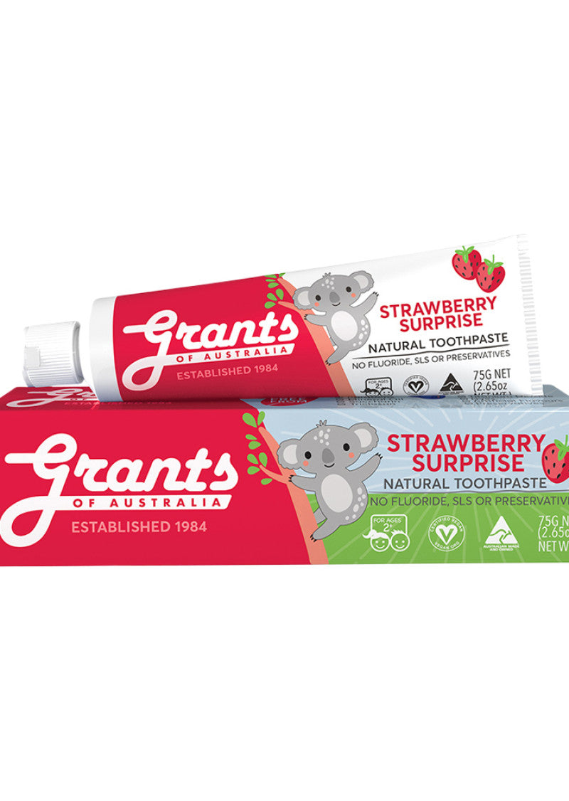 Grants Toothpaste Kids Strawberry Surprise 75g