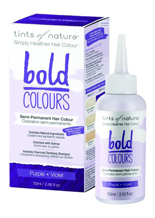 Tints of Nature Bold Colours (Hair Semi Perm) Purple 70ml