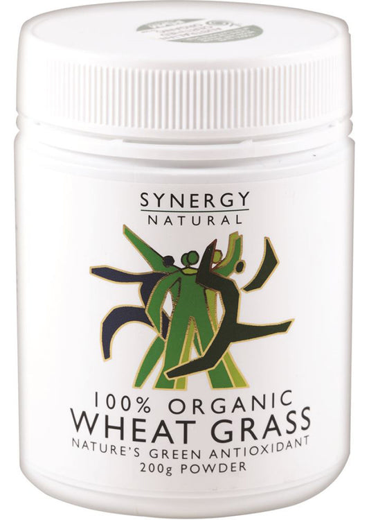 Synergy Natural Organic Wheat Grass Powder 200g