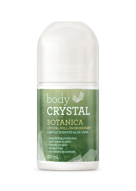 Body Crystal Deodorant Roll On Botanica 80ml