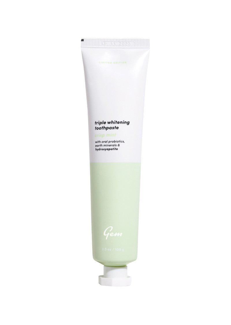 Gem Toothpaste Whitening Crisp Mint 100g