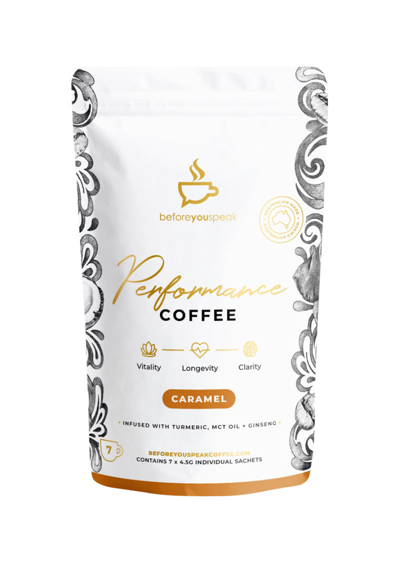 Before You Speak Coffee Performance Caramel 4.5g x 7 Pack