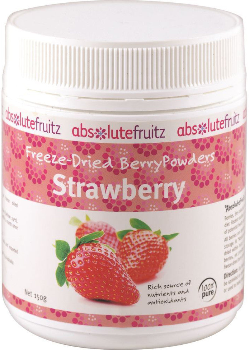 Absolutefruitz Freeze Dried Strawberry Powder 150g