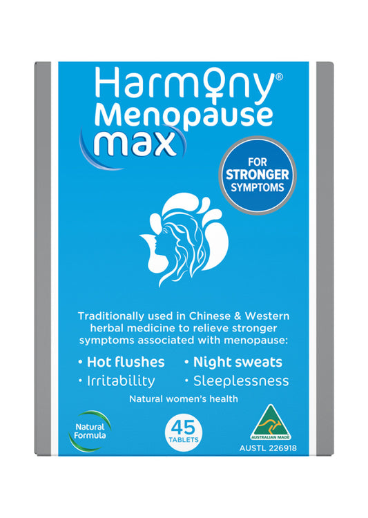 Martin Pleasance Harmony Menopause Max 45t