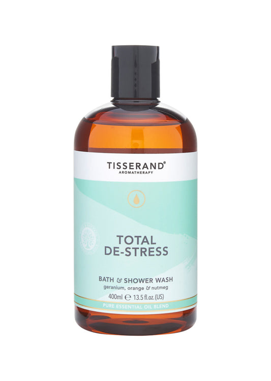 Tisserand Bath and Shower Wash Total De Stress 400ml