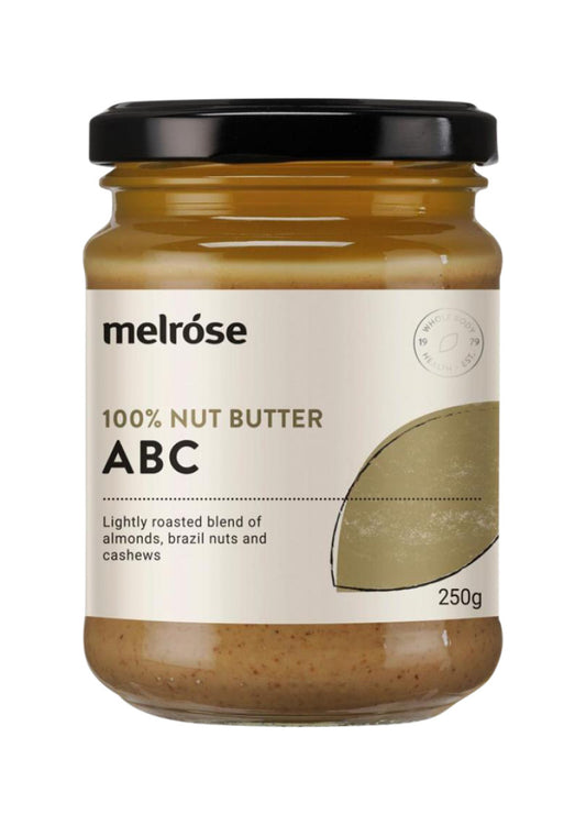 Melrose Nut Butter Abc (almond Brazils & Cashews) 250g