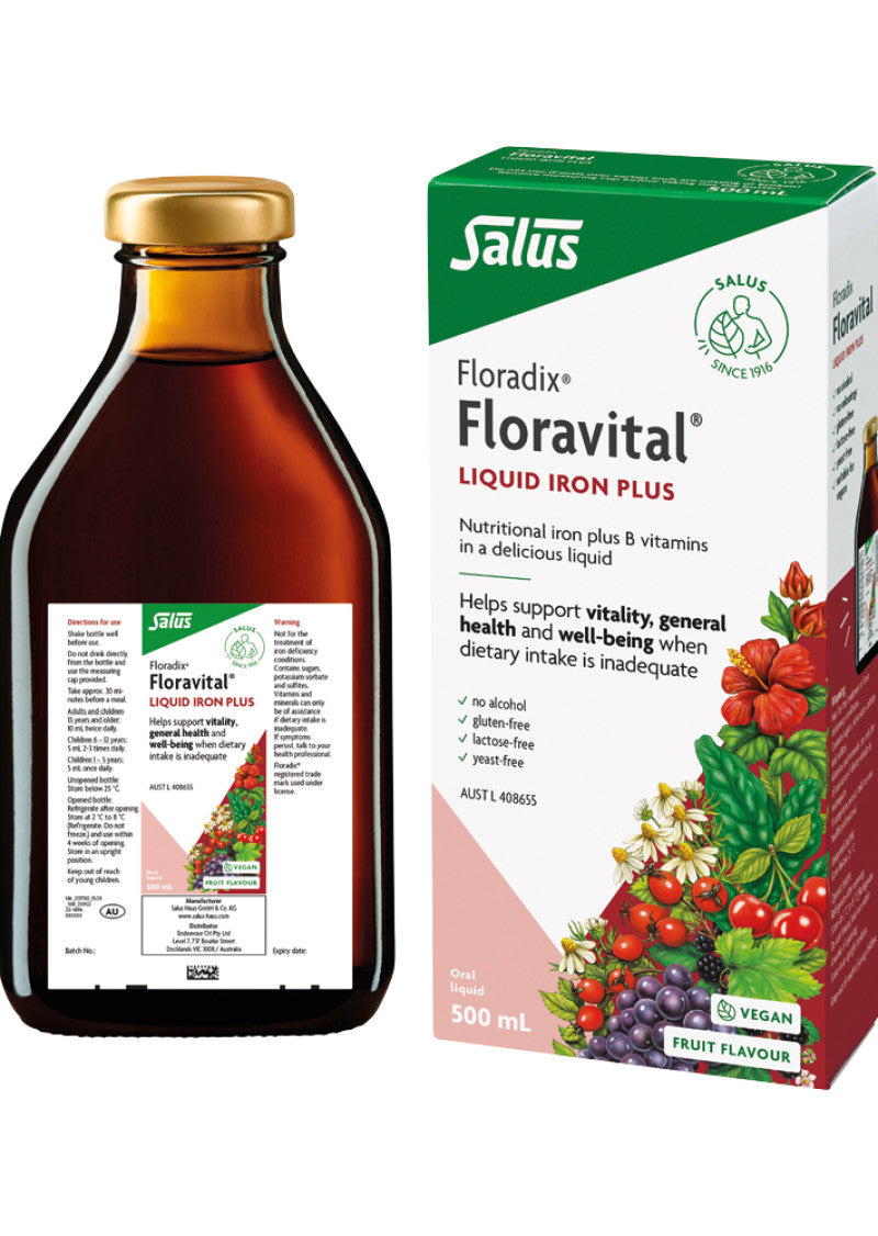 Floradix Floravital (Liquid Iron Plus) 500ml