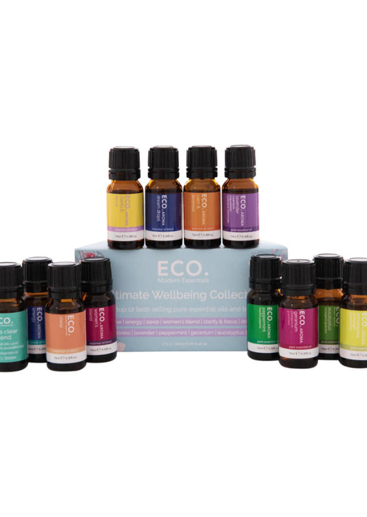 ECO Mod Ess Essential Oil Collection Ultimate Wellbeing 10ml x 12 Pack