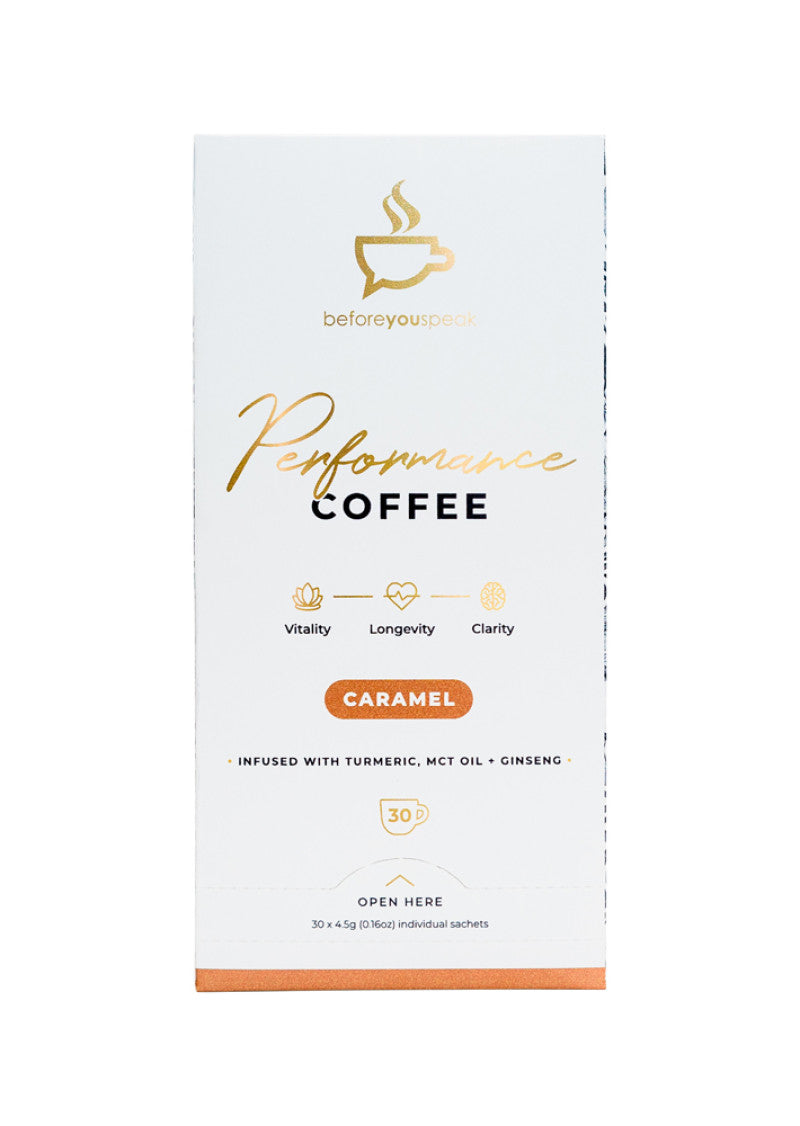 Before You Speak Coffee Performance Caramel 4.5g x 30 Pack