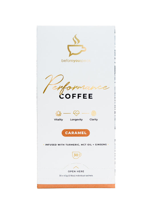 Before You Speak Coffee Performance Caramel 4.5g x 30 Pack