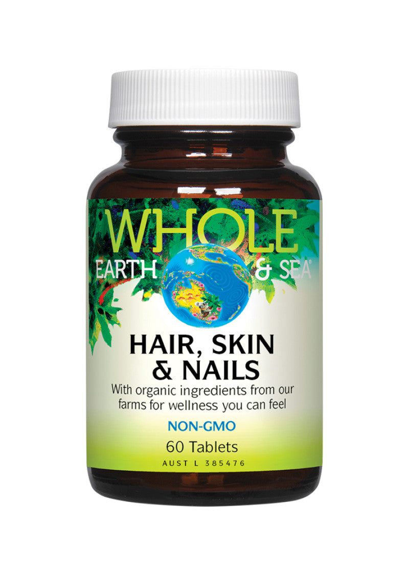 Whole Earth Sea Hair Skin Nails 60t