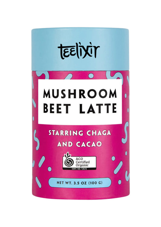 Teelixir Organic Mushroom Latte Beet 100g