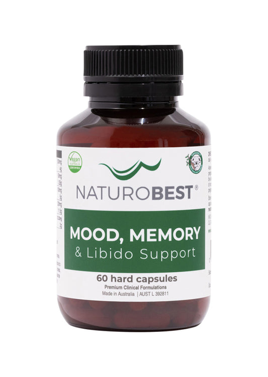 NaturoBest Mood Memory and Libido Support 60c