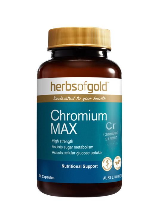 Herbs of Gold Chromium Max 60vc