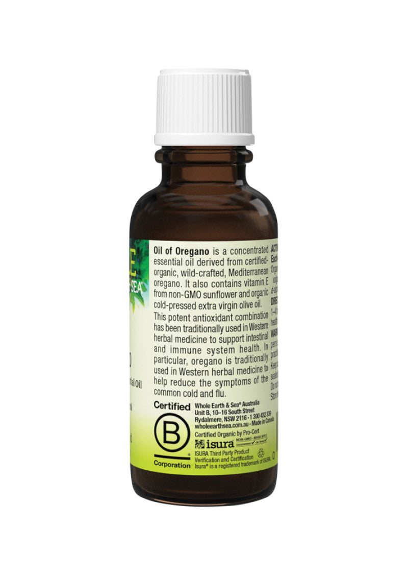 Whole Earth Sea Oil Of Oregano 30ml