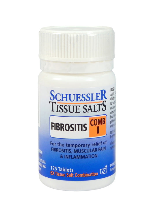 Martin Pleasance Tissue Salts Comb I (Fibrositis) 125t