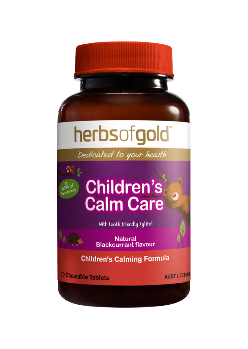 Herbs Of Gold Children's Calm Care Chewable 60t