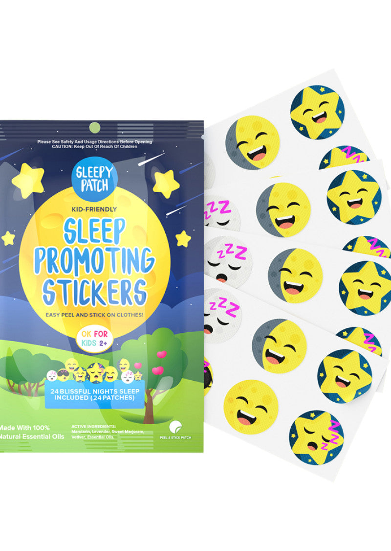 NATPAT SleepyPatch Org Sleep Promoting Stickers x 24 Pack