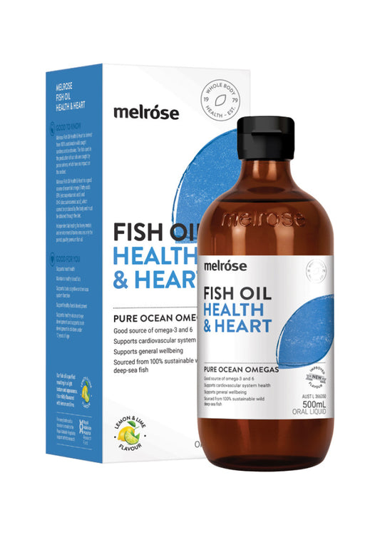 Melrose Fish Oil Health and Heart 500ml