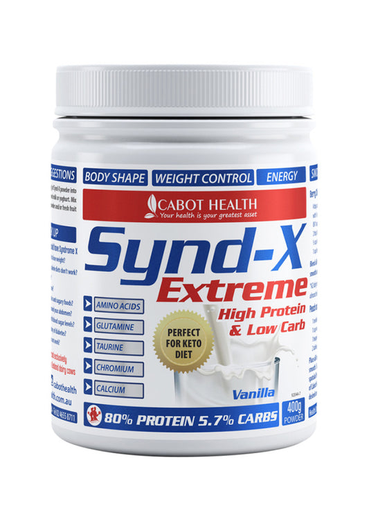 Cabot Health SyndX Extreme Vanilla 400g