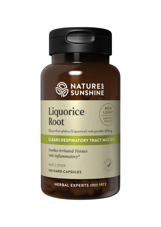 Nature's Sunshine Liquorice Root 425mg 100c