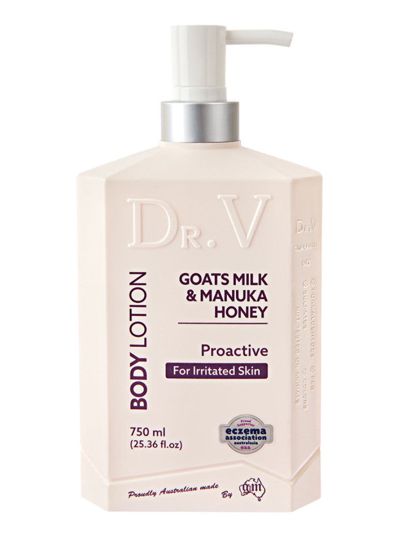 Dr. V Body Lotion Goats Milk and Manuka Honey 750ml