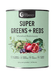 Nutra Organics Super Greens Plus Reds 150g