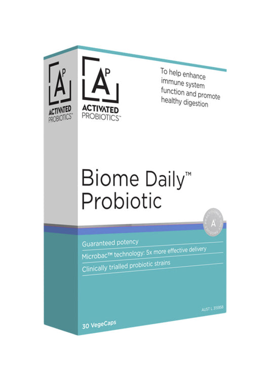 Activated Probiotics Biome Daily Probiotic 30vc