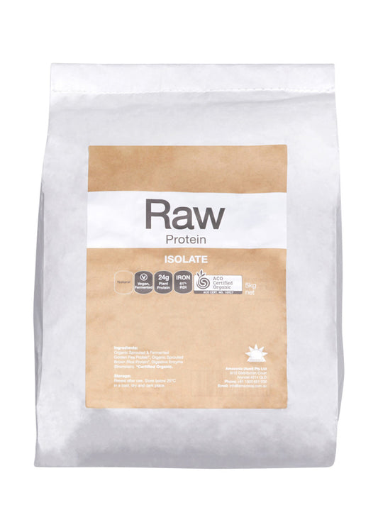 Amazonia Raw Protein Org Isolate Natural 5kg