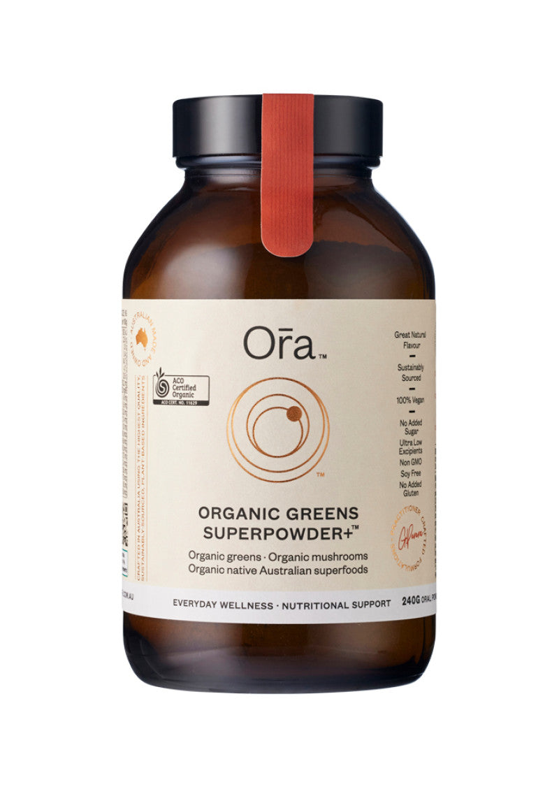 Ora Organic Greens Superpowder 240g